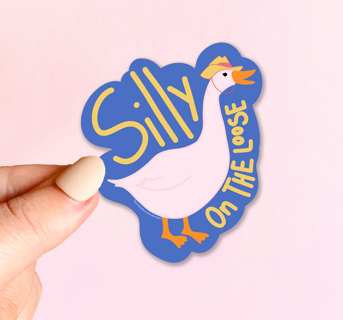 STICKER Silly Goose 3"