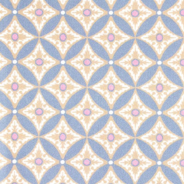 Fabric Gutermann X Birch Portofino 110Cm - Tile Blue