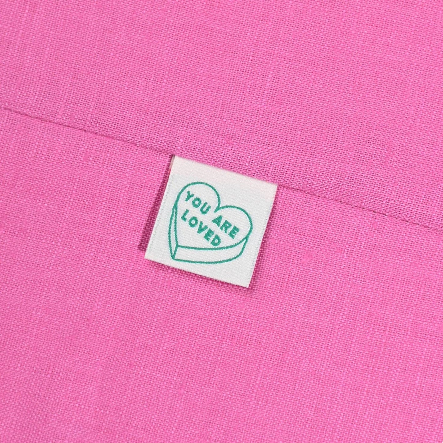 You Are Loved Woven Labels