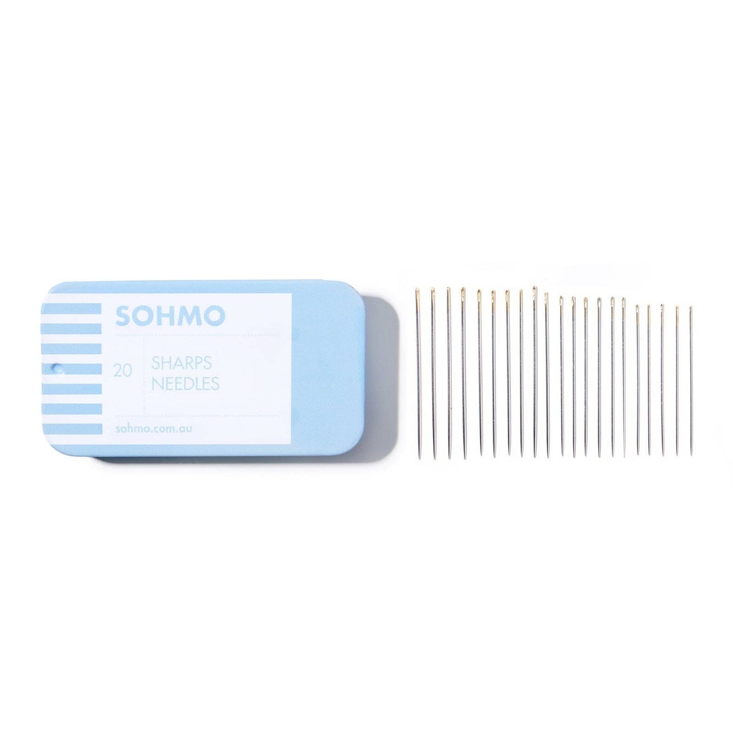 SOHMO Sharps Needles - Japanese-Made Hand Sewing Needles, 4 Sizes