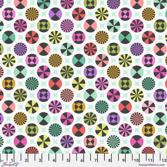 FreeSpirit Tula Pink Prince Charming Déjà Vu Taffy - Sugarrush