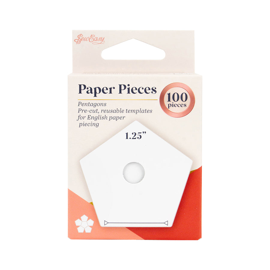 Paper Pieces - Pre Cut - Pentagon - ERPP.37
