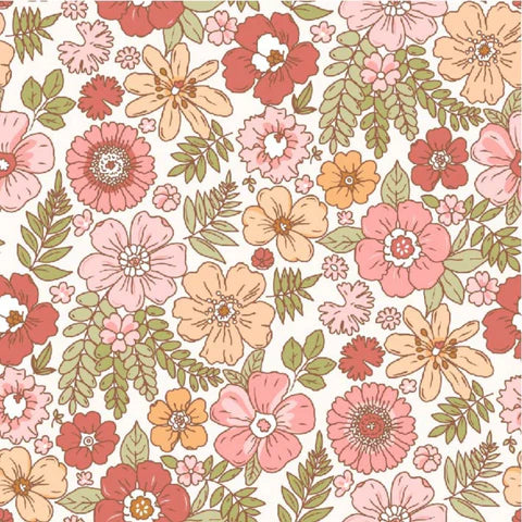 Smitten Cotton Fabrics - Carmelina