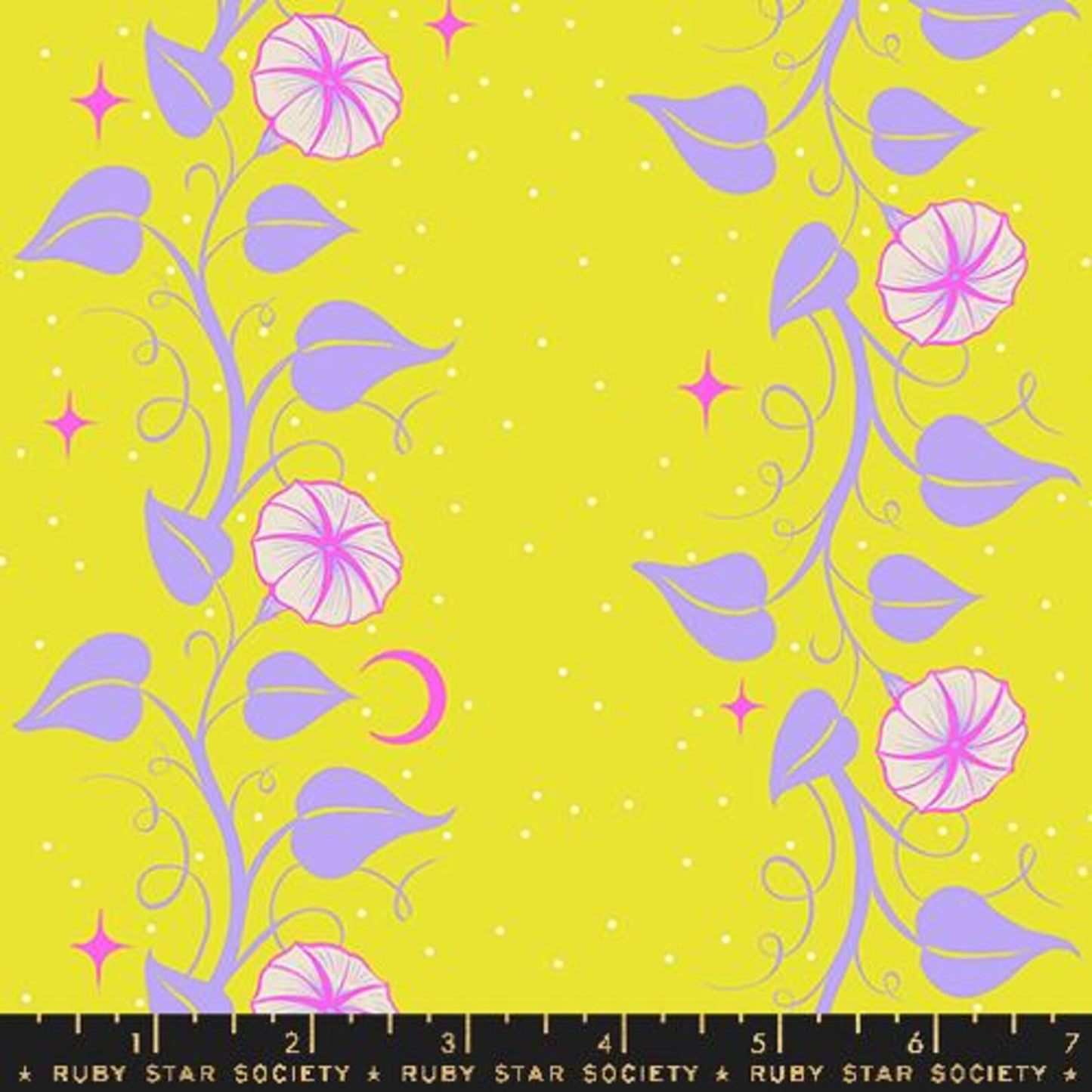 Glow Garden - Moon Vines Florals Leaves Vine Novelty