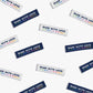 Made With Love & Swear Words Woven Labels