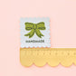Bows Handmade Multipack Large Woven Labels