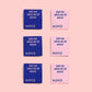 Aunty Made It Woven Labels
