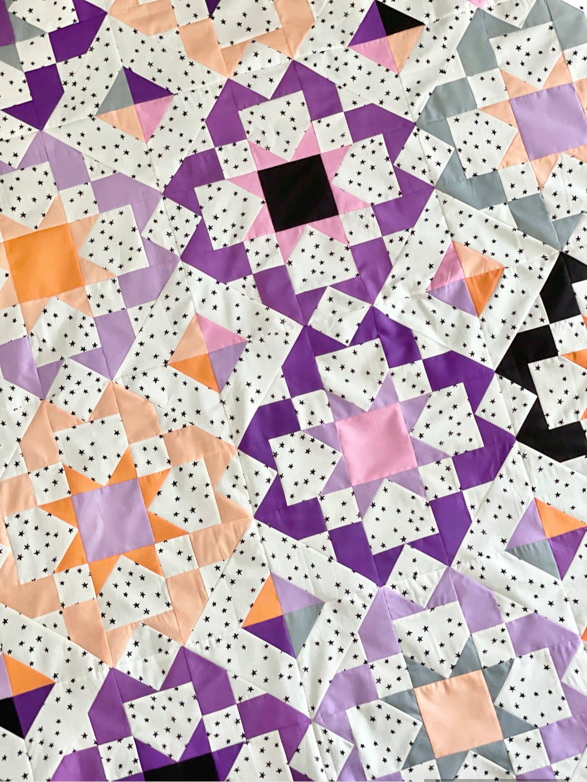 Bloomburst Quilt Pattern Printed