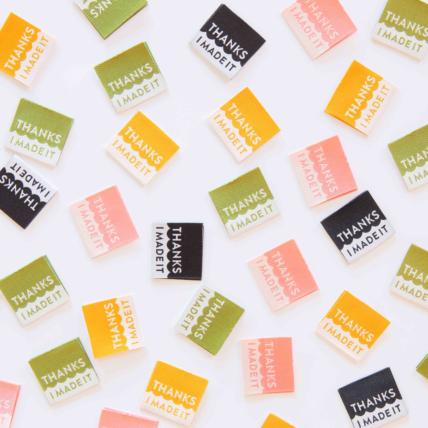 Thanks I Made It Multipack Woven Labels