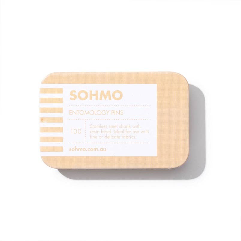 SOHMO Entomology Pins - Ultra-Fine 0.45mm Pins for Delicate Fabrics & Specimen Mounting