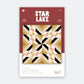 Star Lake Paper Pattern