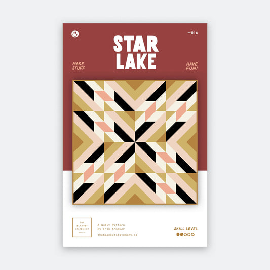 Star Lake Paper Pattern