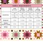 Bee Balm Quilt Pattern Printed