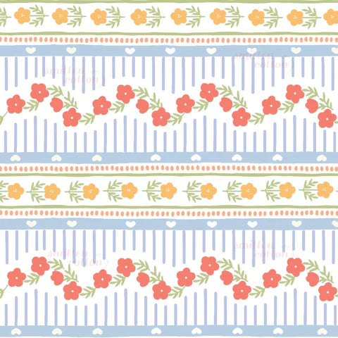 Smitten Cotton Fabrics - Skye