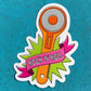 Rotary Cutter Sticker