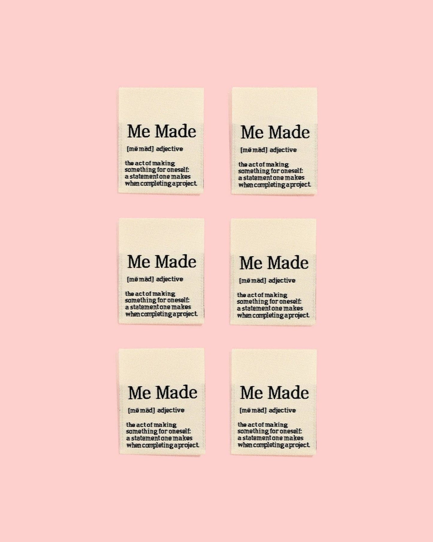 Me Made Definition Woven Labels