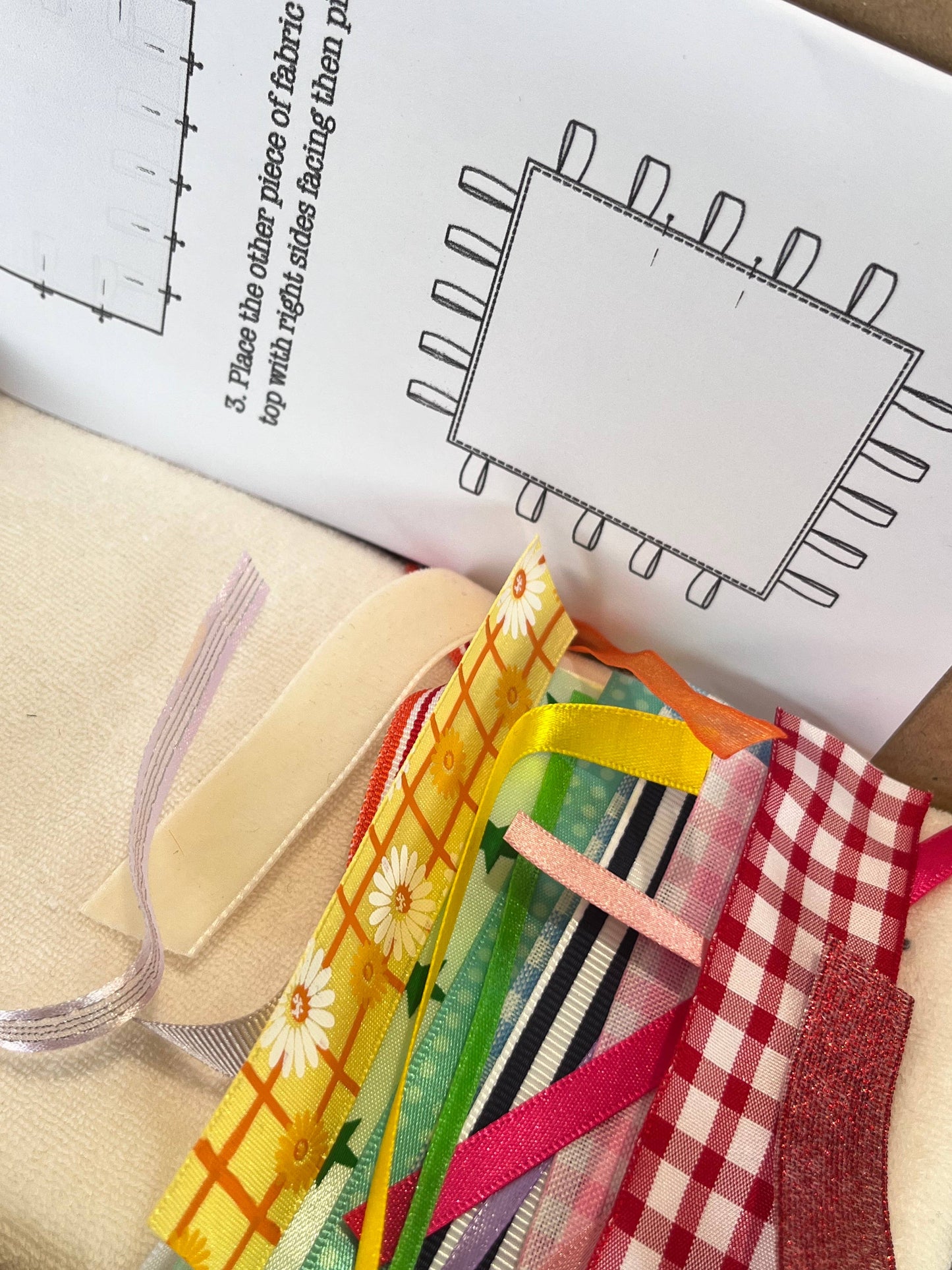 Tons Of Tags - Baby Tag Blanket Sewing Kit