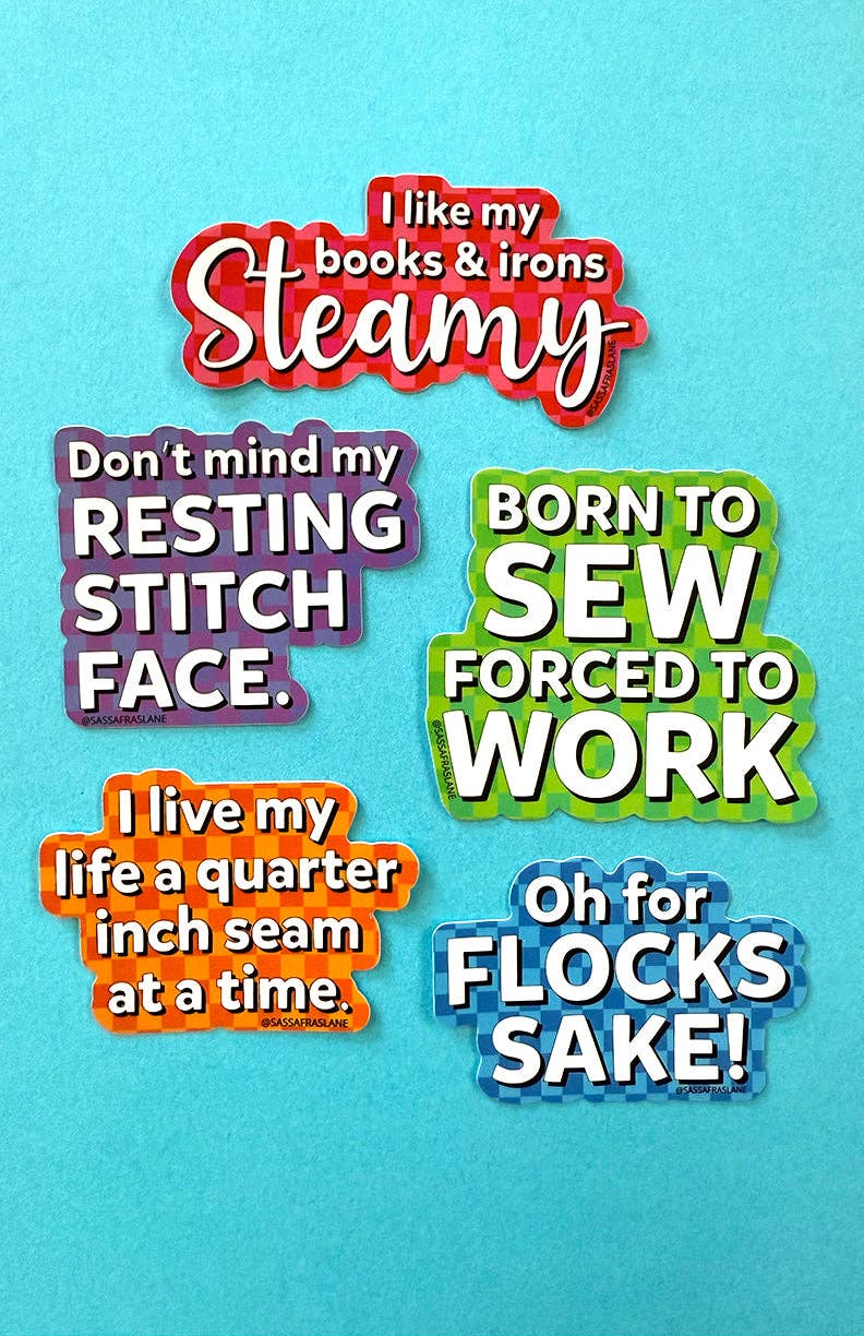 Resting Stitch Face Sticker