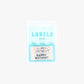 Happy Birthday Woven Labels