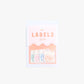 You Are Loved Woven Labels