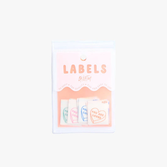 You Are Loved Woven Labels