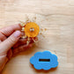 Sun and clouds thread cutter