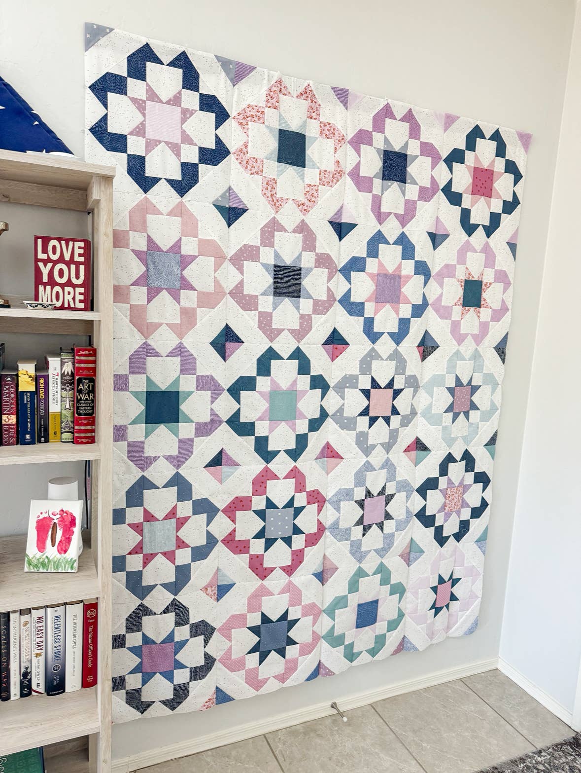 Bloomburst Quilt Pattern Printed
