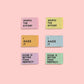Mighty Minis Woven Labels