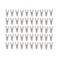 SOHMO Stainless Steel Mini Sewing Clips - Pack of 50, Metal Alternative to Plastic