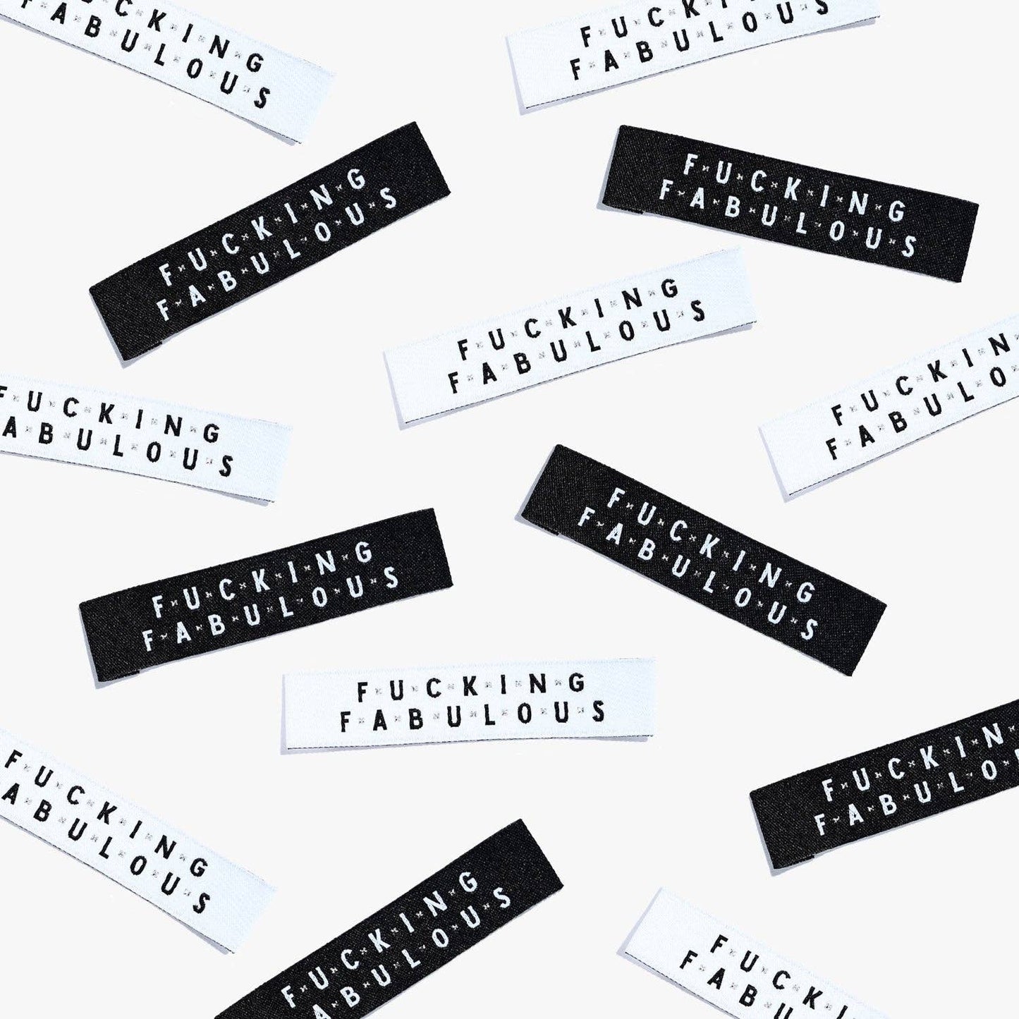 Fucking Fabulous Woven Labels