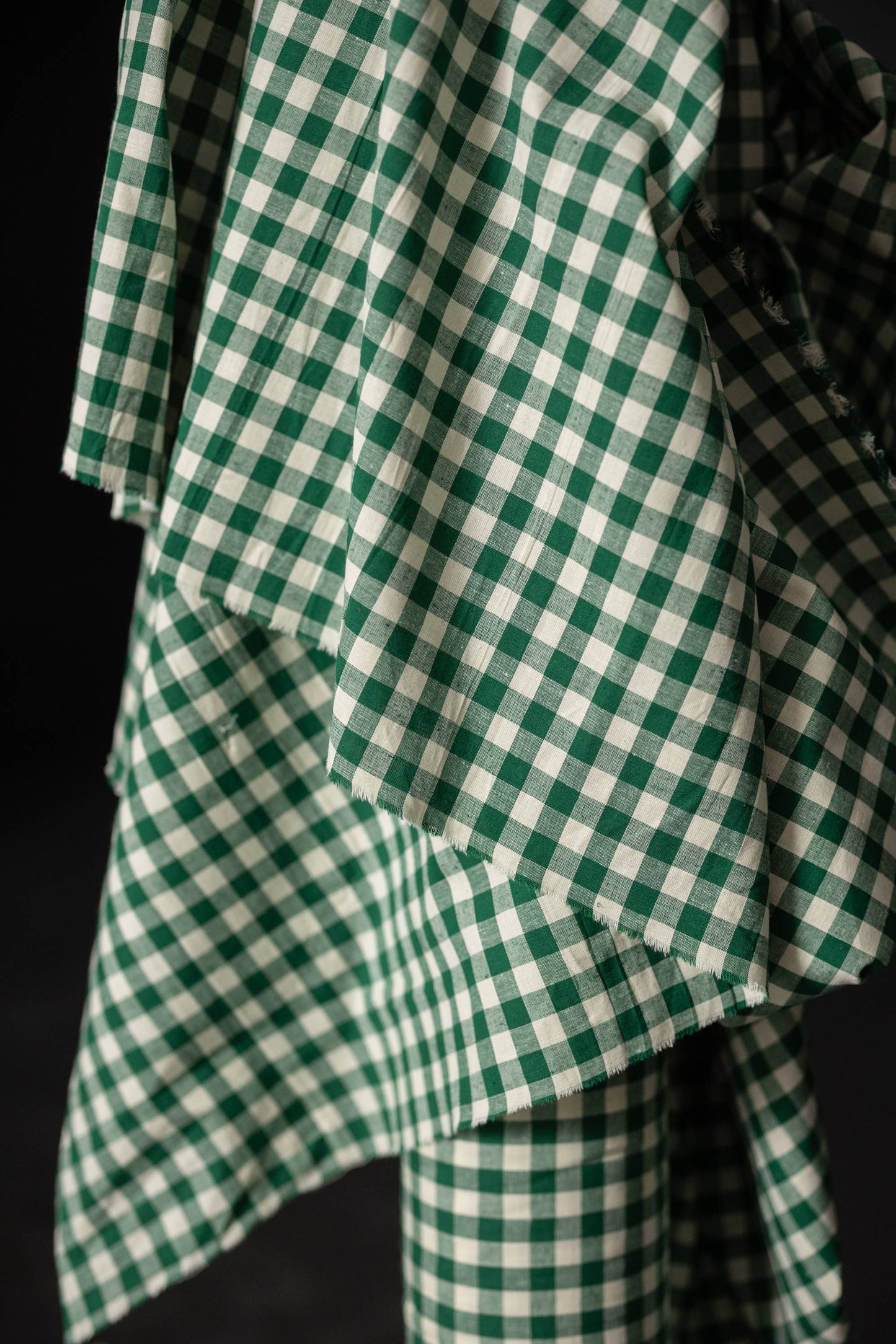 Mini Toto Cotton/Linen Gingham