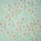 Milk 3/4" Corozo Nut Buttons