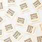 Crafty Handmade By: Organic Cotton Write In Labels