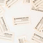 Quilt Info Large Organic Cotton Write-In Label
