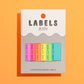 Quality Shit Woven Labels (Neon)