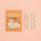 Made by Auntie Woven Sewing Labels Rainbow Colors