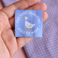 This Took Quacking Ages To Make - 5 White Goose Sewing Labels