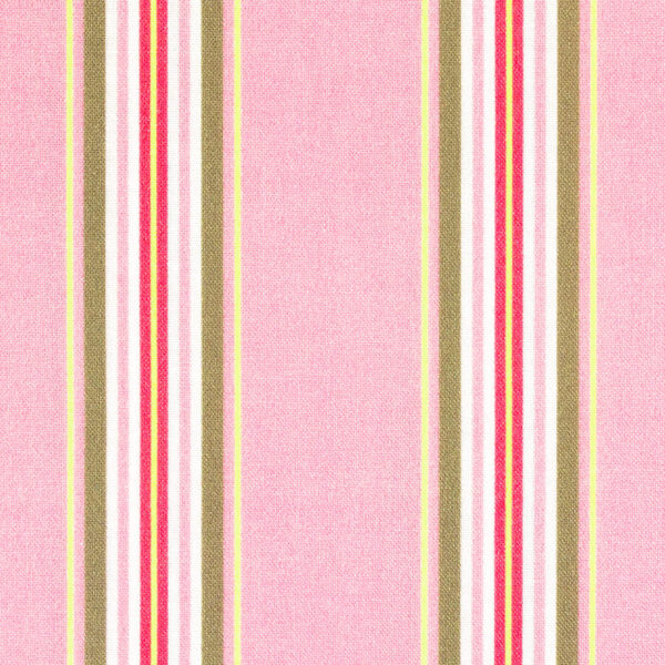 Fabric Gutermann X Birch Portofino 110Cm - Stripe Pink
