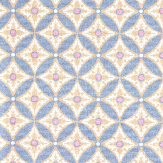 Fabric Gutermann X Birch Portofino 110Cm - Tile Blue