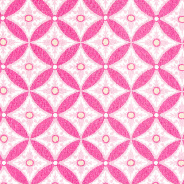 Fabric Gutermann X Birch Portofino 110Cm - Tile Pink