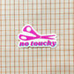 No Touchy! Sewing Scissor And Quilting Vinyl Sticker