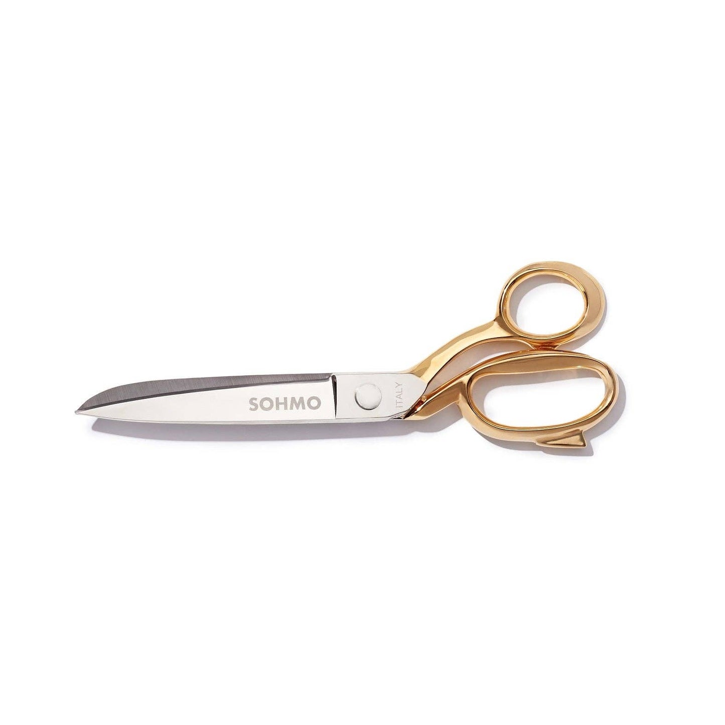 SOHMO Large Tailoring Shears 10" - Handmade in Italy, 24k Gold-Plated Handles