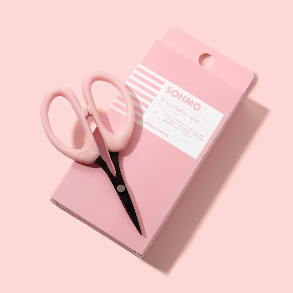 SOHMO Go-To Scissors Small - 4" Precision Sewing Scissors with Micro-Serrated Blade