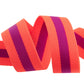 2yd Watermelon and Plum - 1.5" Nylon Webbing - by Tula Pink