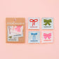 Bows Handmade Multipack Large Woven Labels