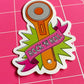Rotary Cutter Sticker