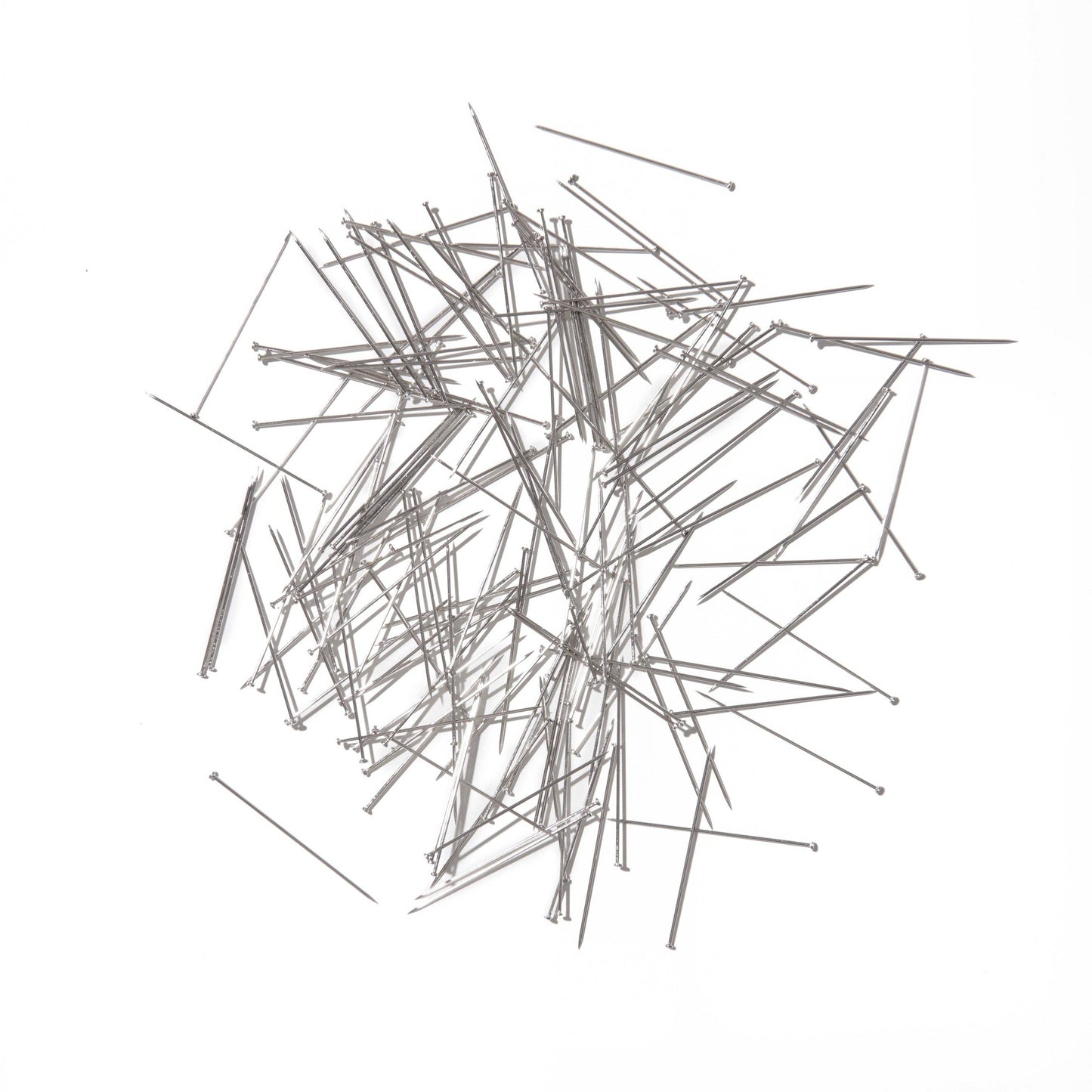 SOHMO Dressmaking Pins — Pack of 150 Nickel-Plated Steel Pins in Reusable Tin