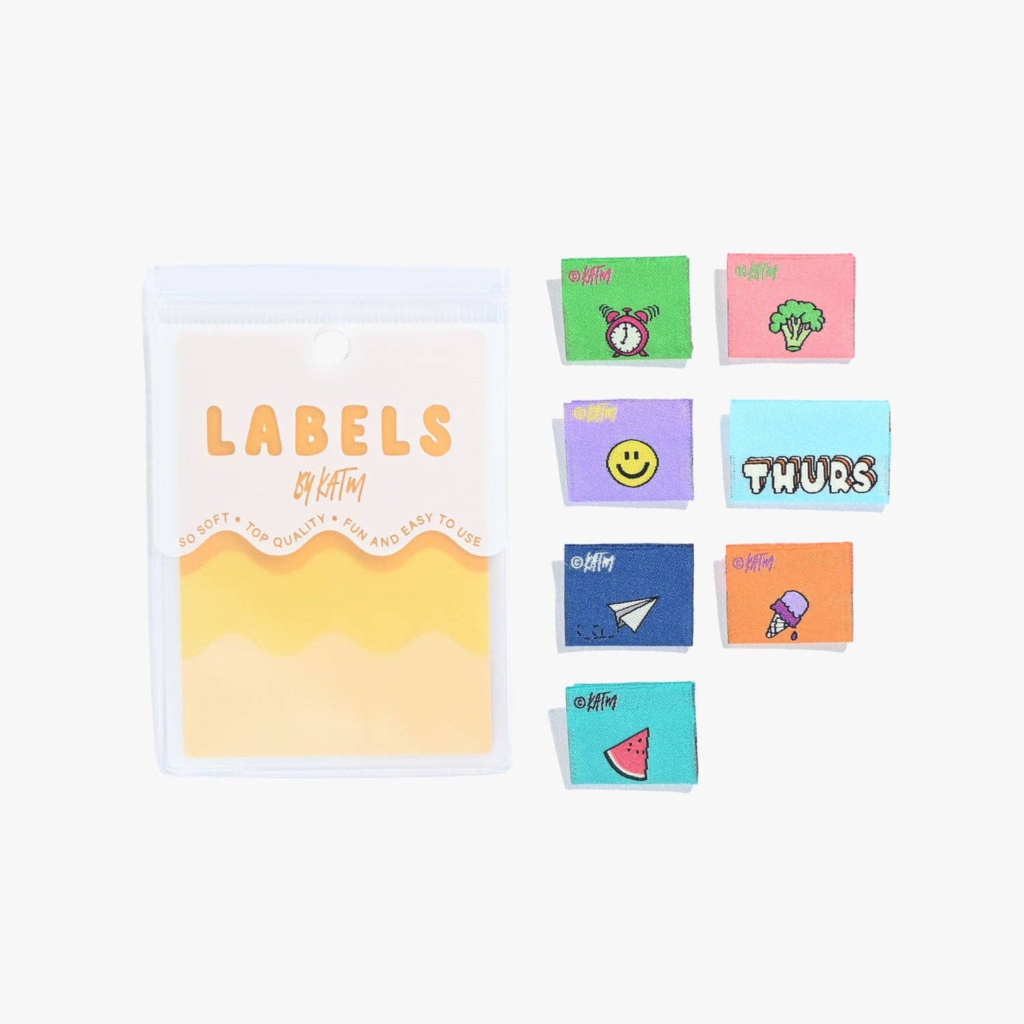 MON 2 SUN Woven Labels