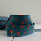 2.5" Bias Quilt Binding - Blue Strawberry, Sewing Notions
