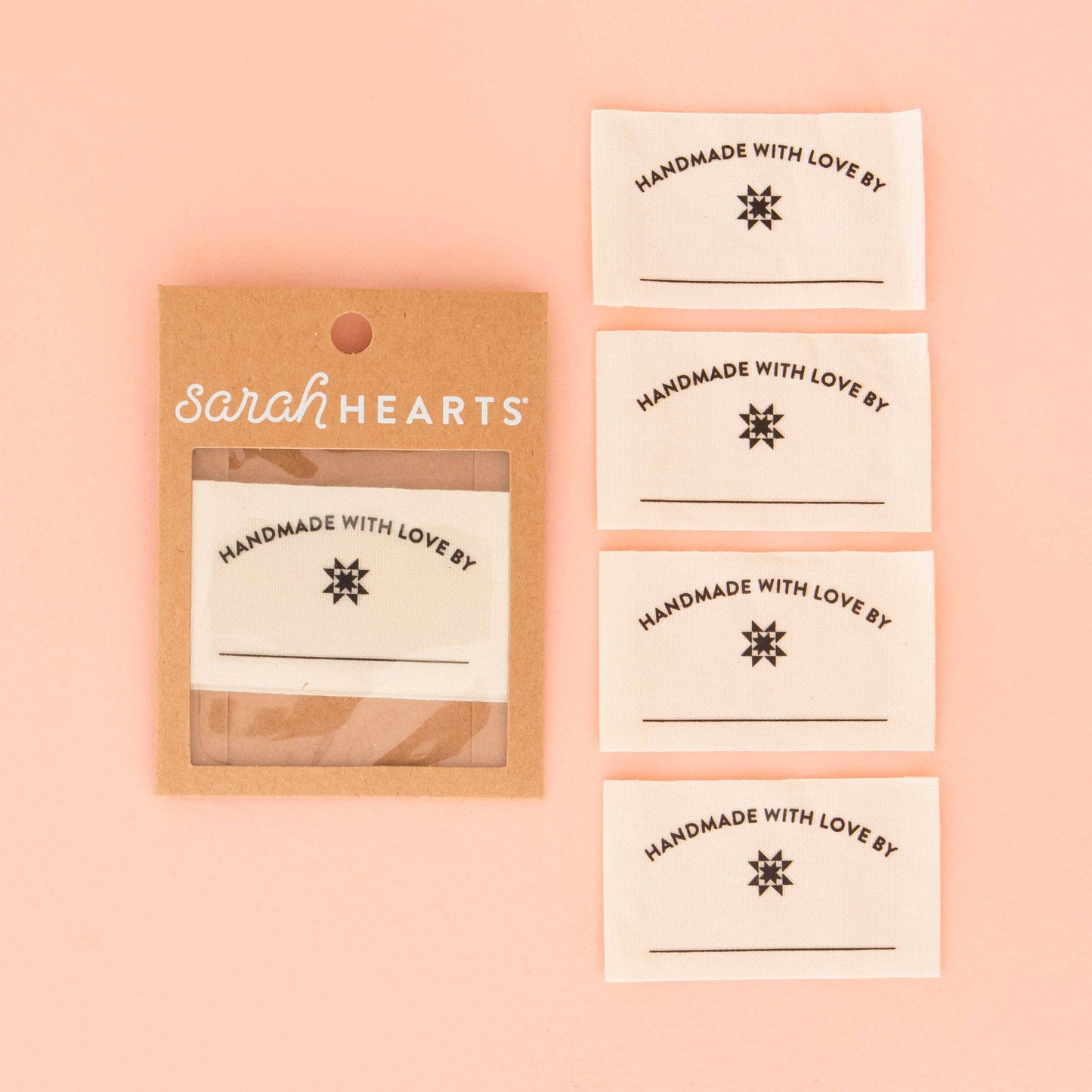 Handmade with Love Organic Cotton Write-In Labels